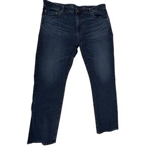 AG Adriano Goldschmied The Everett Slim Straight Dark Wash Jeans Mens 38x32